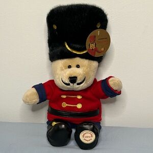 Starbucks Bear in Red and Black Uniform